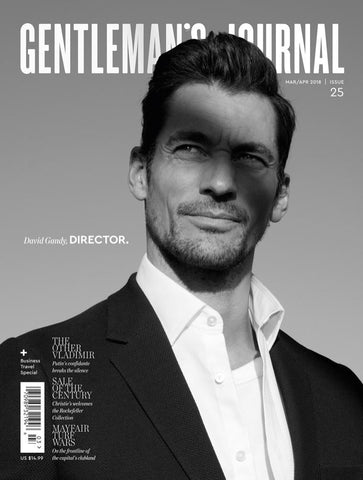 Gentleman’s Journal Magazine 2018 DAVID GANDY Edward Stephens