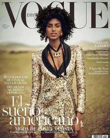 VOGUE Spain Magazine July 2017 IMAAN HAMMAM Brooke Shields VANESSA MOODY