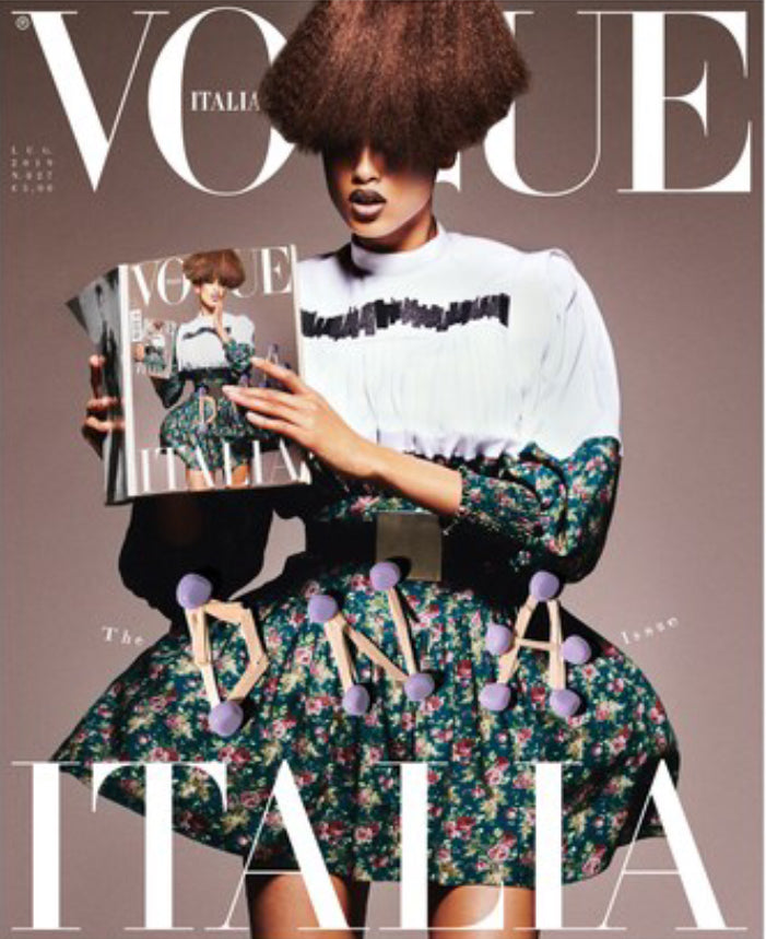 VOGUE Italia Magazine July 2019 IMAAN HAMMAM by THEO SION Brand New COVER 2