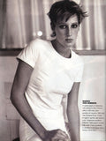 ELLE Italia Magazine March 1996 KAREN MULDER Valeria Mazza SUSAN HOLMES Kati Tastet - magazinecult