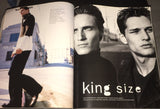 MONDO UOMO Fashion Magazine September 1997 ESTHER CANADAS Mark Vanderloo NASTASSJA KINSKI