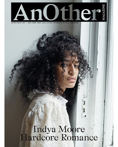 ANOTHER Magazine Fall Winter 2019 INDYA MOORE by WILLY VANDERPERRE