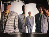MONDO UOMO Magazine January 1985 With English text ITALIAN Fashion