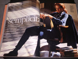 GRAZIA Italia Magazine October 1991 CLAUDIA SCHIFFER Tilda Swinton