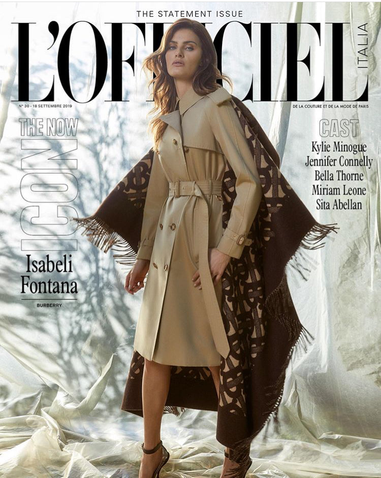 L'OFFICIEL ITALIA Magazine September 2019 ISABELI FONTANA Kylie Minogue KIM NOORDA