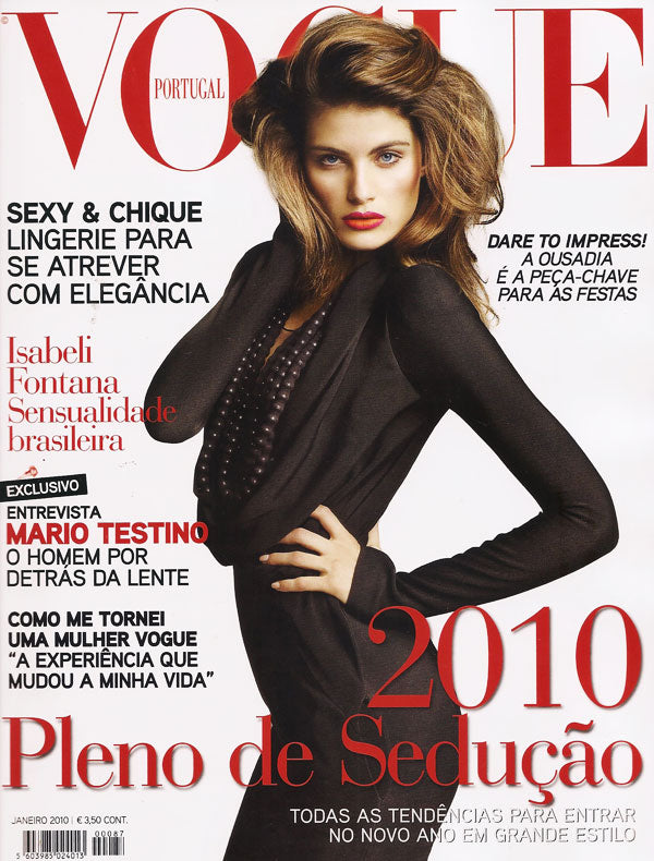 VOGUE Magazine Portugal 2010 ISABELI FONTANA Louise Pedersen RAQUEL ZI