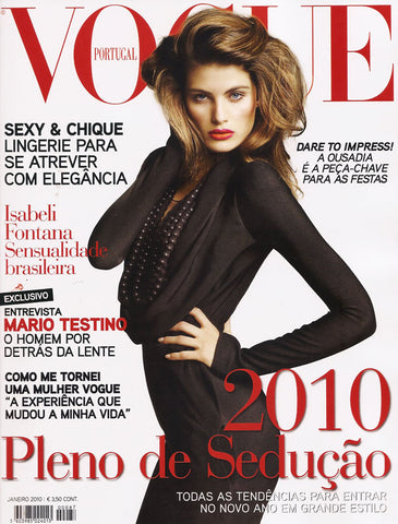 VOGUE Magazine Portugal 2010 ISABELI FONTANA Louise Pedersen RAQUEL ZIMMERMAN