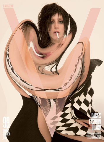 V Magazine #99 Spring Preview 2016 LADY GAGA Karl Lagerfeld HEDI SLIMANE Molly Bair