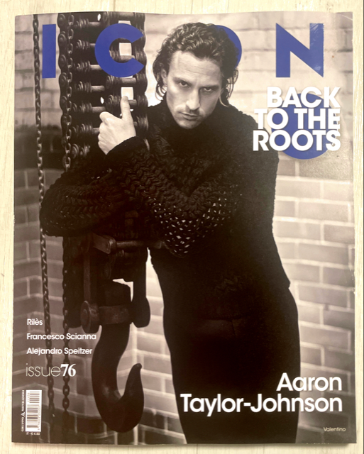ICON Magazine #76 September 2022 AARON TAYLOR JOHNSON