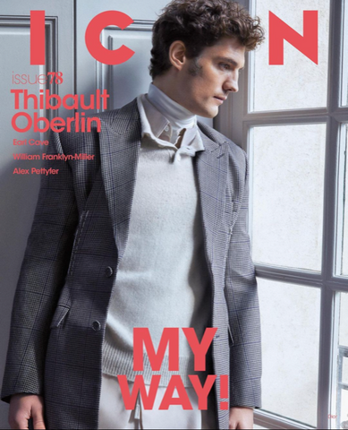 ICON Magazine #78 December 2022 THIBAULT OBERLIN Curtis Kulig ALEX PETTYFER