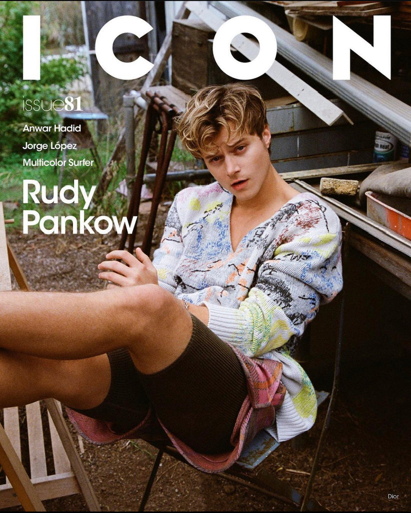 ICON Magazine #81 May 2023 RUDY PANKOW Anwar Hadid JORGE LOPEZ New