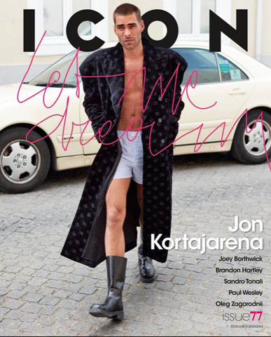 ICON Magazine #77 November 2022 JON KORTAJARENA by DANIEL RIERA Brand New