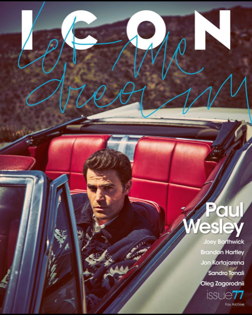 ICON Magazine #77 November 2022 PAUL WESLEY by GUY AROCH