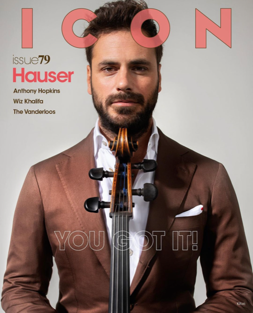 ICON Magazine #79 January 2023 HAUSER Anthony Hopkins MARK VANDERLOO New