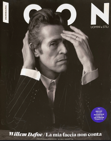 ICON Italian Magazine March 2013 WILLEM DAFOE Luke Evans MATT DILLON Catrinel Marlon