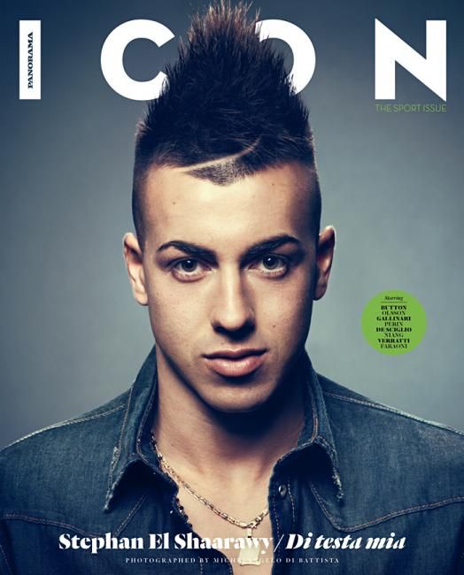 ICON Italy Magazine May 2013 EL SHAARAWY Jenson Button DAVID BECKHAM Verratti