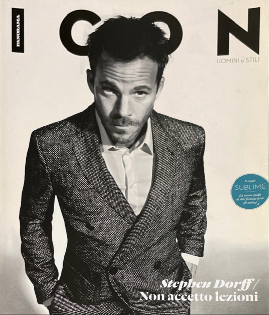 ICON Italian Magazine September 2012 STEPHEN DORFF Valeria Bilello JANIS ANCHENS