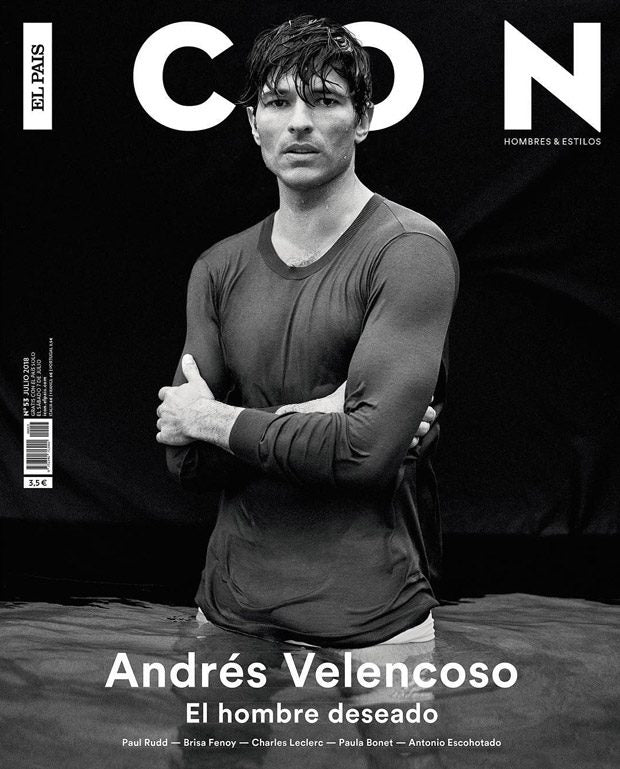 ICON Spain Magazine July 2018 ANDRES VELENCOSO Charles Leclerc