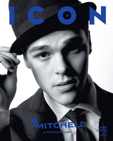 ICON Magazine April 2019 AJ MITCHELL Willem Dafoe AYRTON SENNA Michael Keaton
