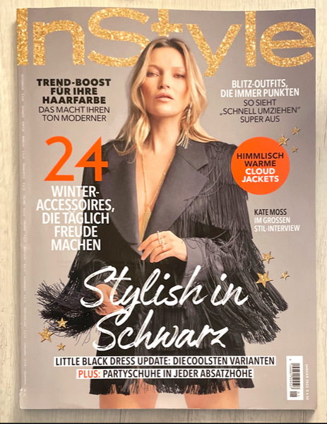Instyle Magazine Germany INSTYLE Magazine Germany January 2022 KATE MOSS Lailai Qu