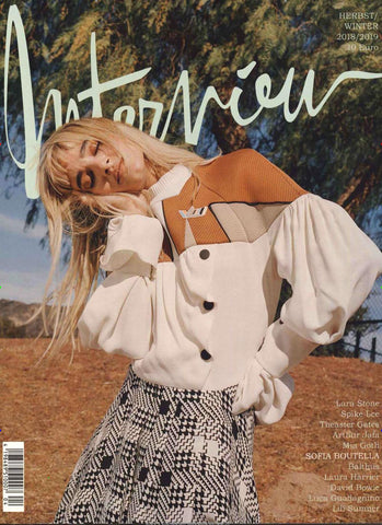 INTERVIEW Germany Magazine Fall Winter 2018 SOFIA BOUTELLA Lara Stone MIA GOTH