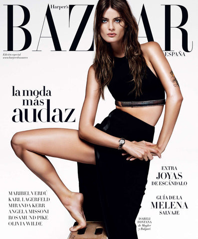 HARPER'S BAZAAR Spain Magazine 2015 ISABELI FONTANA Miranda Kerr ALANA ZIMMER