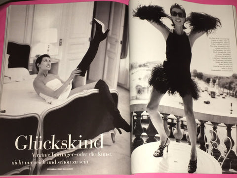 Jaime Rishar VOGUE Germany Magazine November 1994 JAIME RISHAR Tatjana Patitz CLAUD