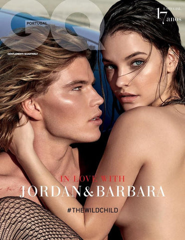 GQ Portugal Magazine February 2018 JORDAN BARRETT Barbara Palvin THIRD Cover