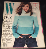 W Magazine April 2000 CALISTA FLOCKHART Fernanda Tavares BRUCE WEBER Malgosia Bela