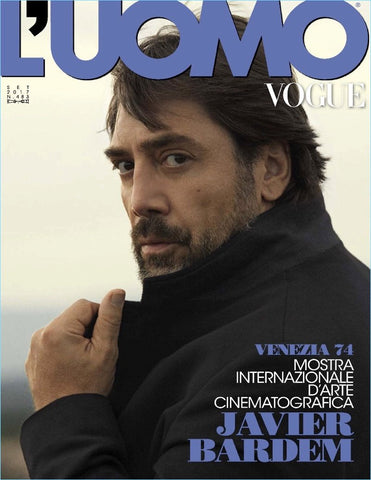 L'UOMO VOGUE Magazine September 2017 JAVIER BARDEM Sealed VENEZIA 74