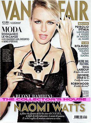 NAOMI WATTS Johnny Hallyday SHIA LABEOUF Ellen Von Unwerth VANITY FAIR Magazine