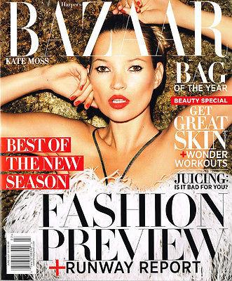 Harper's Bazaar Magazine US June 2012 KATE MOSS Elise Crombez TERRY RICHARDSON