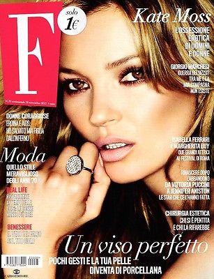 Fashion Magazine November 2012 KATE MOSS John Jacqueline Kennedy