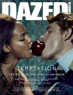 DAZED & CONFUSED Magazine October 2012 JOAN SMALLS Sam Riley NOOMI WOLF