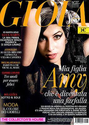 AMY WINEHOUSE Cesare Cremonini LUCA MARIN GIOIA Magazine 2012