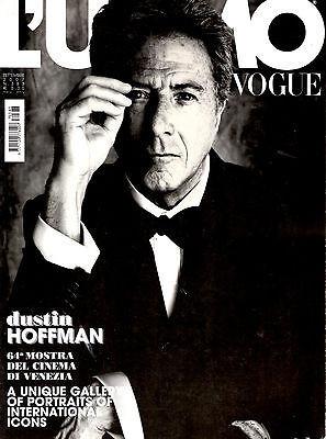 L'UOMO VOGUE Magazine September 2007 DUSTIN HOFFMAN Tim Burton KEIRA KNIGHTLEY Joe Wright