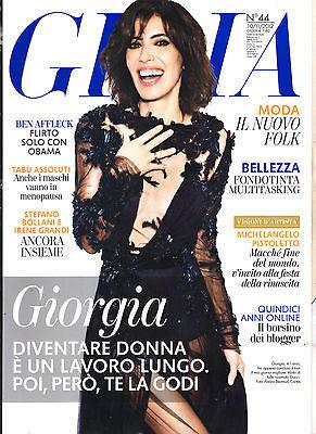 GIOIA Italia Magazine 2012 GIORGIA Ben Affleck DAVID BOWIE
