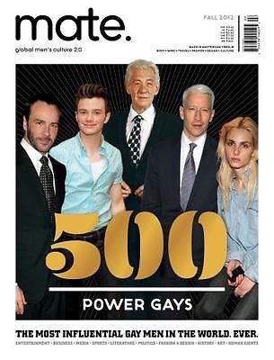 MATE Magazine Special Issue 500 Power GAY ** Andrej Pejic Tom Ford Chris Colfer