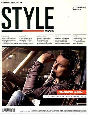STYLE Magazine 2012 CHANNING TATUM Il Volo VIRGINA VON FURSTENBERG Brand New