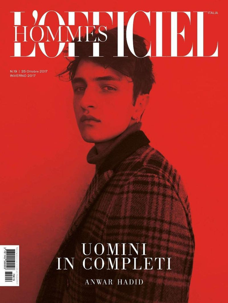 L'OFFICIEL HOMMES Magazine Italia Winter 2017 ANWAR HADID George Mackay AUGUSTE BEDIER