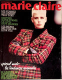 MARIE CLAIRE Magazine France September 1986 JENY HOWORTH Linda Evangelista KIM WILLIAMS