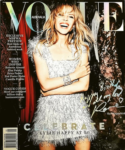 VOGUE Magazine Australia May 2018 KYLIE MINOGUE by NICOLE BENTLEY New