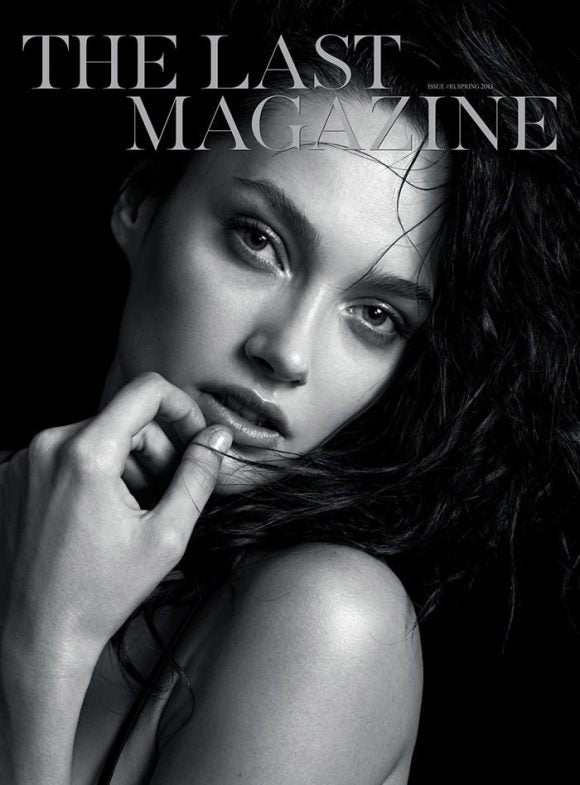 THE LAST Magazine KARMEN PEDARU [+ nearly 1:1 scale POSTER] Anja Rubik