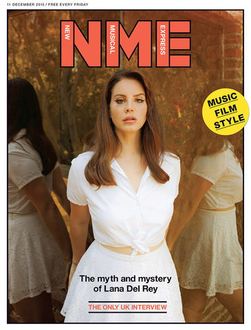 NME Magazine December 2015 LANA DEL REY Star Wars IDRIS ELBA
