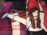 VOGUE Magazine US January 2007 ANGELINA JOLIE Elise Crombez SASHA PIVOVAROVA Lisa Cant