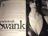 W Magazine December 2000 HILARY SWANK Anouck Lepere ANNE CATHERINE LACROIX