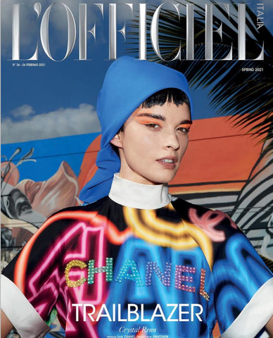 L'OFFICIEL ITALIA Magazine 2021 CRYSTAL RENN Christensen SHIELDS Paris Hilton