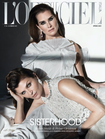 L'OFFICIEL Magazine Italia Spring 2021 Helena Christensen BROOKE SHIELDS Yumi Lambert