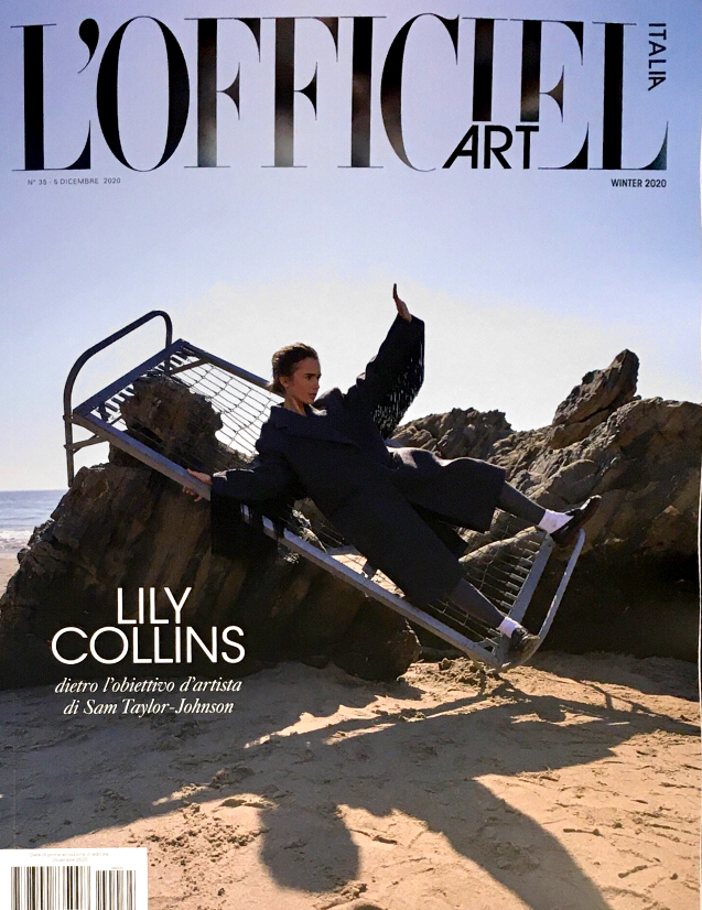 L'OFFICIEL Magazine ITALIA Winter 2020 LILY COLLINS Fan BingBing HANNELORE KNUTS