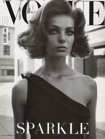 VOGUE Italia Magazine 2003 DARIA WERBOWY Eva Herzigova ANNA MOUGLALIS Kurkova